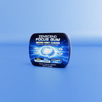 Neuro Mint Focus Gum tin — front