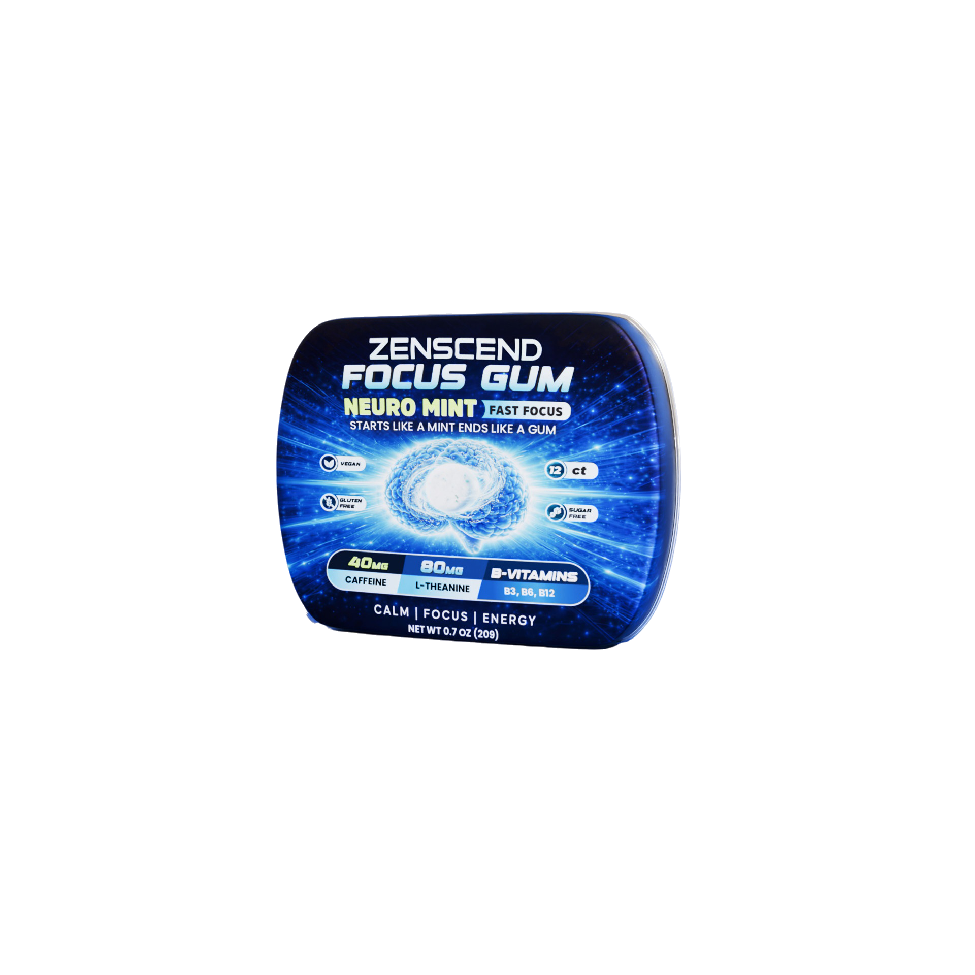 ZENSCEND Neuro Mint tin