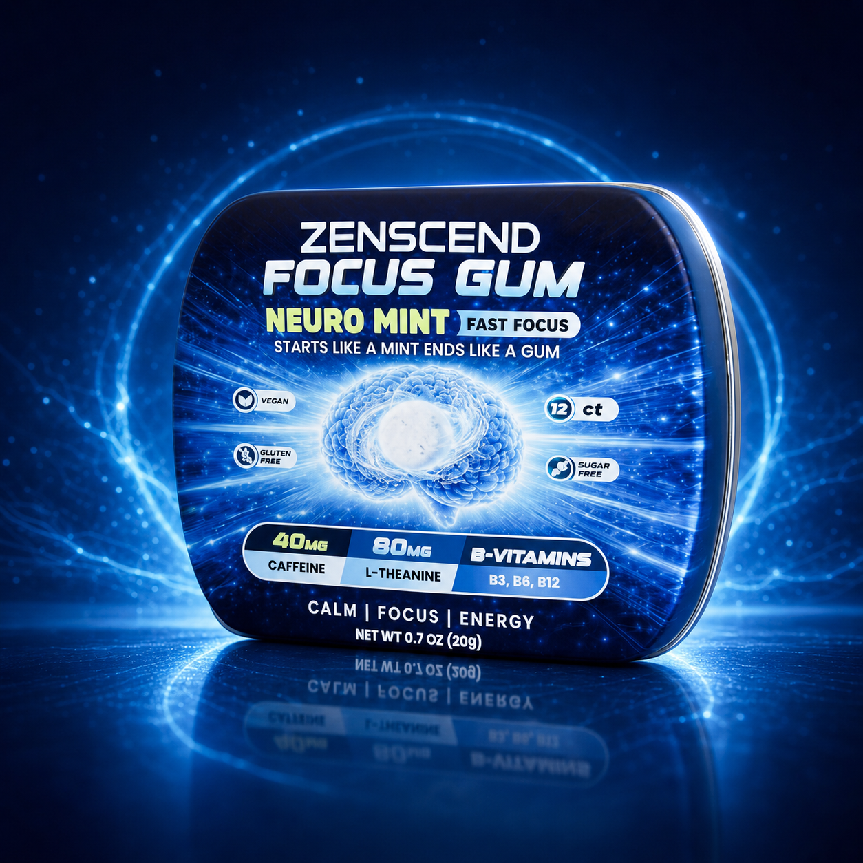 ZENSCEND Neuro Mint tin